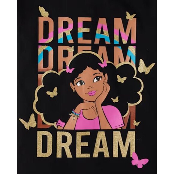 Girls Girl Dream Graphic Tee - black - Picture 3 of 6